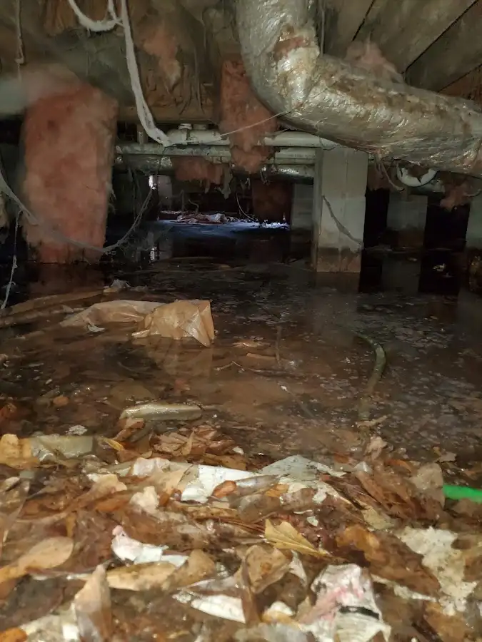 Crawl space flood assessment for Leak Detection & Repair in Beaver Falls